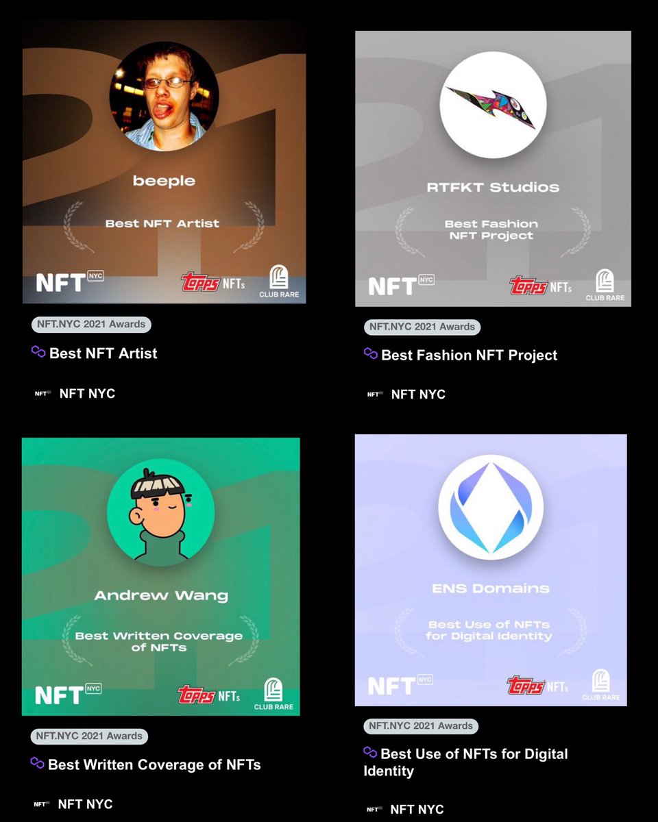 AhcoraRare's tweet photo. 👀Let’s 🗽 #NFTNYC2022
#NFTAwards #TheNextNFTs #BeyondtheBest @andr3w @beeple @RTFKT @benitopagotto @ensdomains @BrantlyMillegan https://t.co/YivX73tVxK