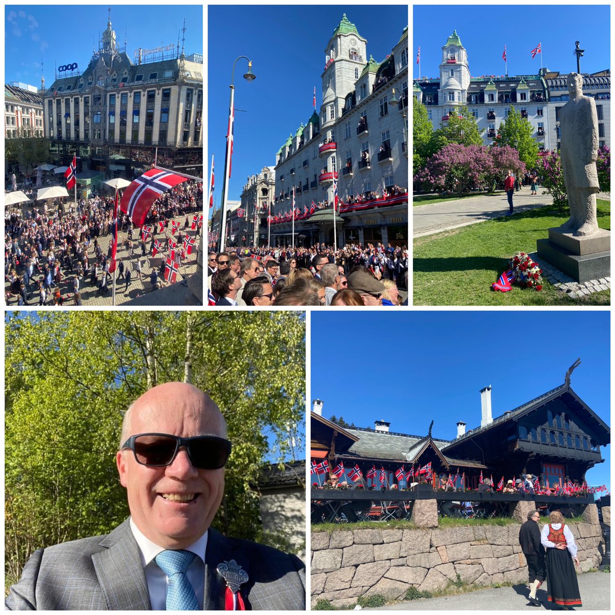 Hurra!! 17th May, The Norwegian Constitution Day🇳🇴. We celebrate our liberty, democracy and peace😄!