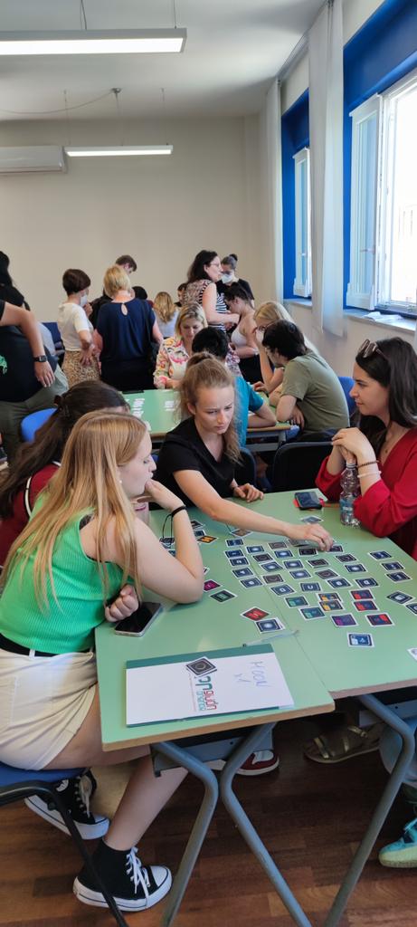 OscarGlezTLG's tweet photo. Training for the #prosperitygames in motion. Tomorrow, our arxanian guilds will compete to prove their might in this battle of wits. Will they rise up to the challenge? Stay tuned! Follow the story and results in https://t.co/Bs8B385FcU #gamification https://t.co/6lfXssEjQl