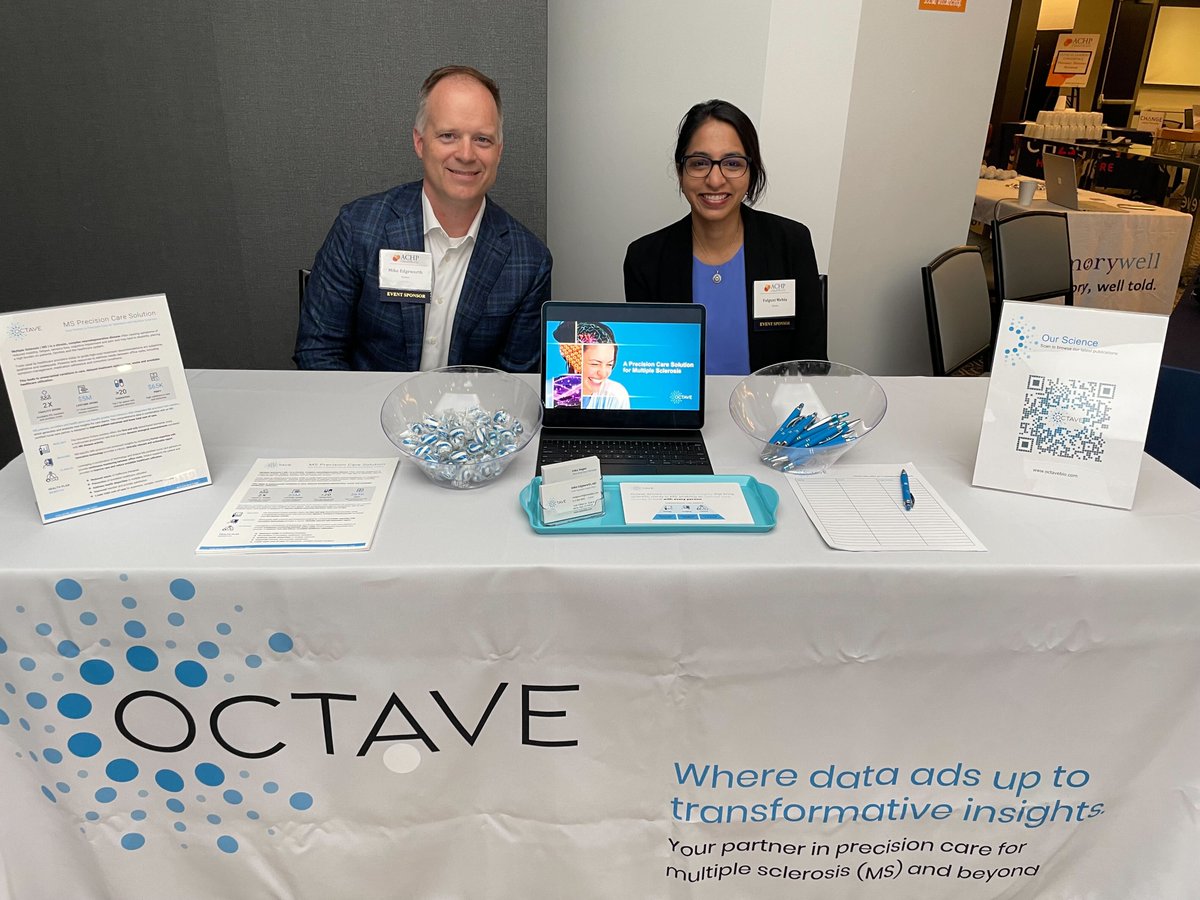 OctaveBio's tweet photo. As @OctaveBio continues to power harmonious care for #MultipleSclerosis patients, we're proud to sponsor the @_ACHP Spring Conference, in support of value-based care & improved health outcomes.
To learn more about ACHP, visit: https://t.co/XErK7ss9i4
#MakingHealthCareBetter #MS https://t.co/aLRev8duHr