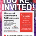Image for the Tweet beginning: The Hartford Youth Art Renaissance