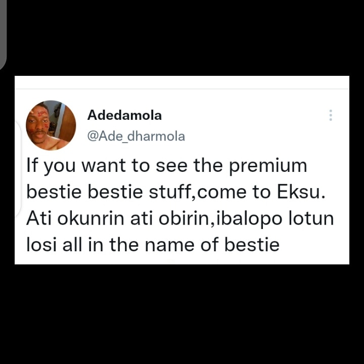 ekititrends's tweet image. Eksu student shey nah true 🤔