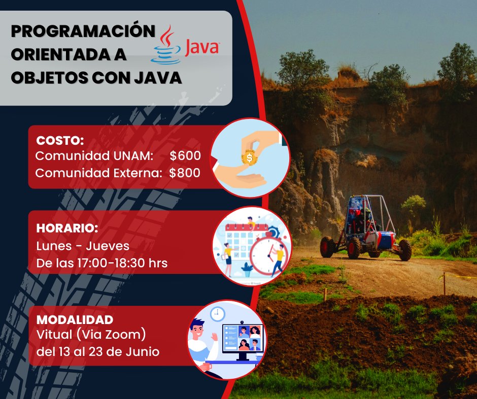pumaoffroad's tweet photo. CURSOS INTERSEMESTRALES 🏁🇲🇽

Baja SAE UNAM te invita a participar en los cursos Intersemestrales que se impartirán a partir del 13 de Junio y hasta el 01 de Julio, si te interesa alguno no dudes en inscribirte en: 

https://t.co/6sIVVc9k3P 

#UNAM #PumaOffRoad #Cursos https://t.co/DbdWWMGQHJ