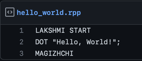 asankar96's tweet image. The syntax and keywords used in rajini++ are based on the dialogues of #SuperstarRajinikanth. (2)