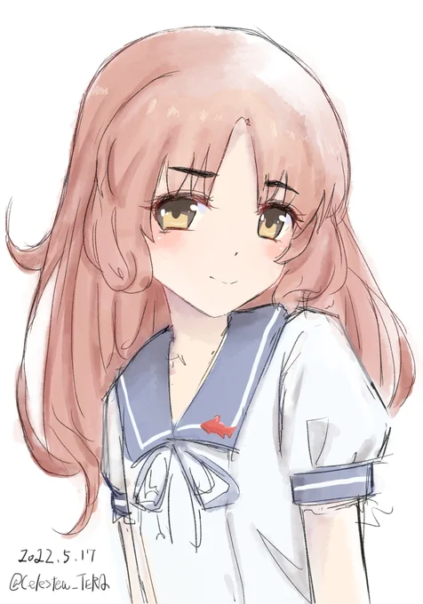 #艦これ版深夜の真剣お絵描き60分一本勝負
#艦これ版真剣お絵描き60分一本勝負_20220517
屋代 