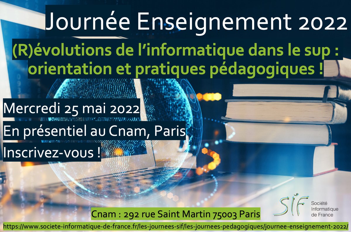 Société informatique de France - SiF - SocInfoFr tweet media