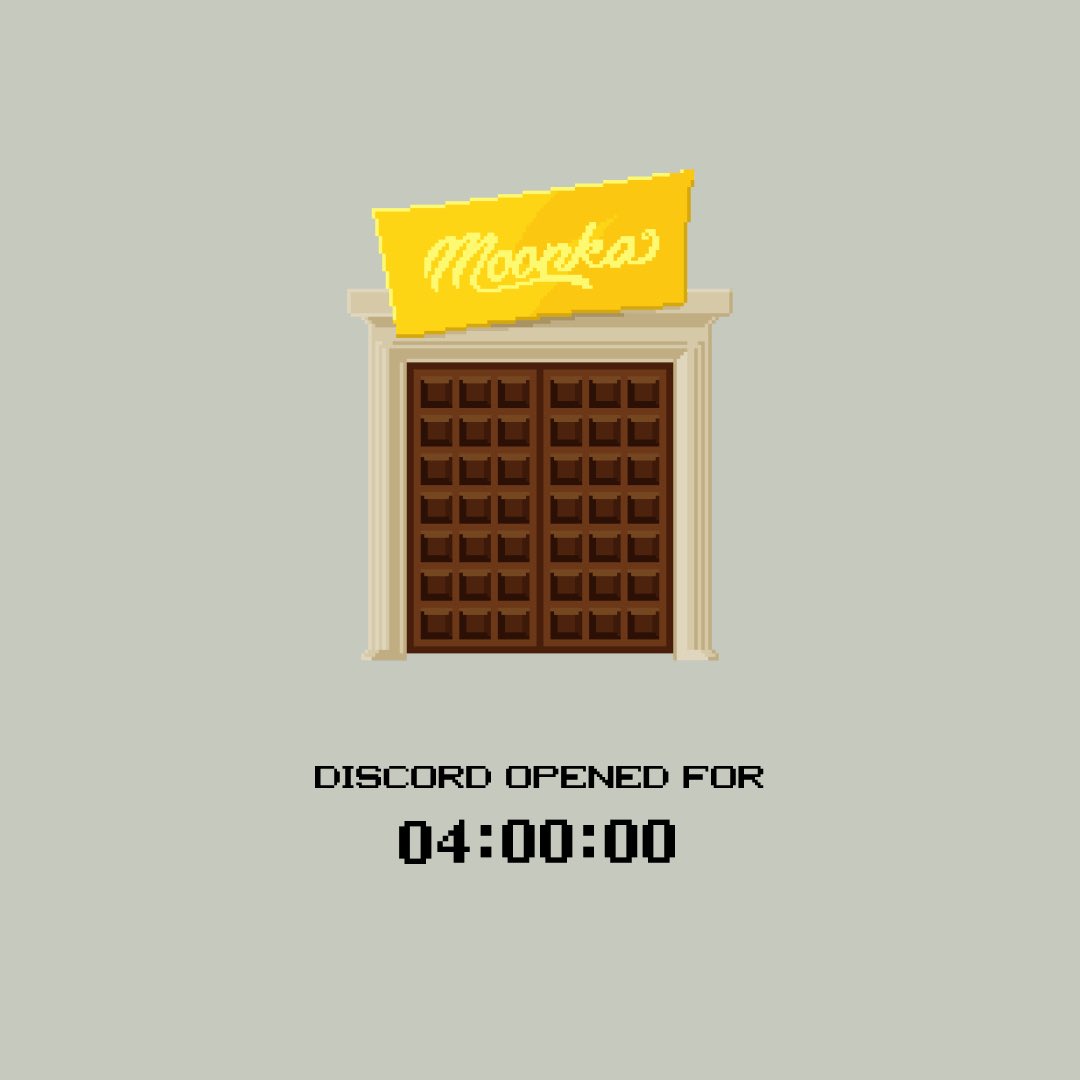 willymoonka's tweet photo. ✨The doors to our #Discord are opening for only 4hrs ✨

👉 LINK : https://t.co/21aSYz4InY

#NFTs #NFTartist #NFTdrops https://t.co/qlPA0bzJEg