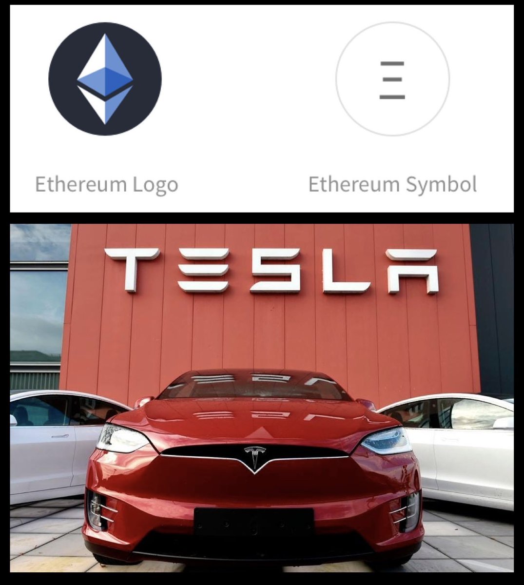 greg16676935420's tweet photo. You can’t spell Tesla without Ethereum which is interesting since Ethereum requires gas https://t.co/H2IYyFcuIG