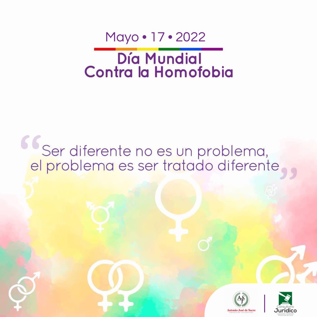 uajs_oficial's tweet photo. 🙌🏼Hoy en el día mundial contra la homofobia, queremos enseñarte algunos términos para que los tengas presentes.

Una campaña de nuestra institución, Consultorio Jurídico y nuestro aliado @sucrediversa https://t.co/aNlu6ODkHO