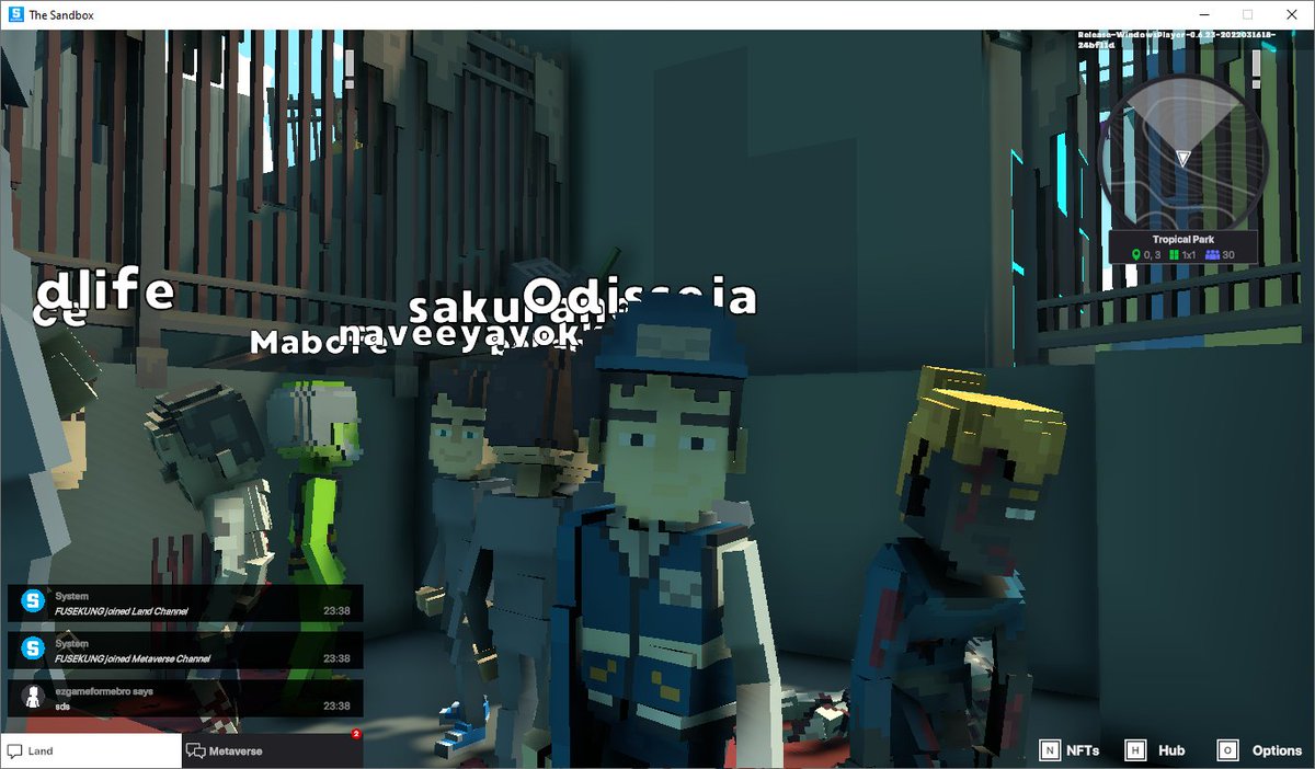 Fusekung10's tweet photo. @TheSandboxGame Done!! https://t.co/rS5dFnX8dR
