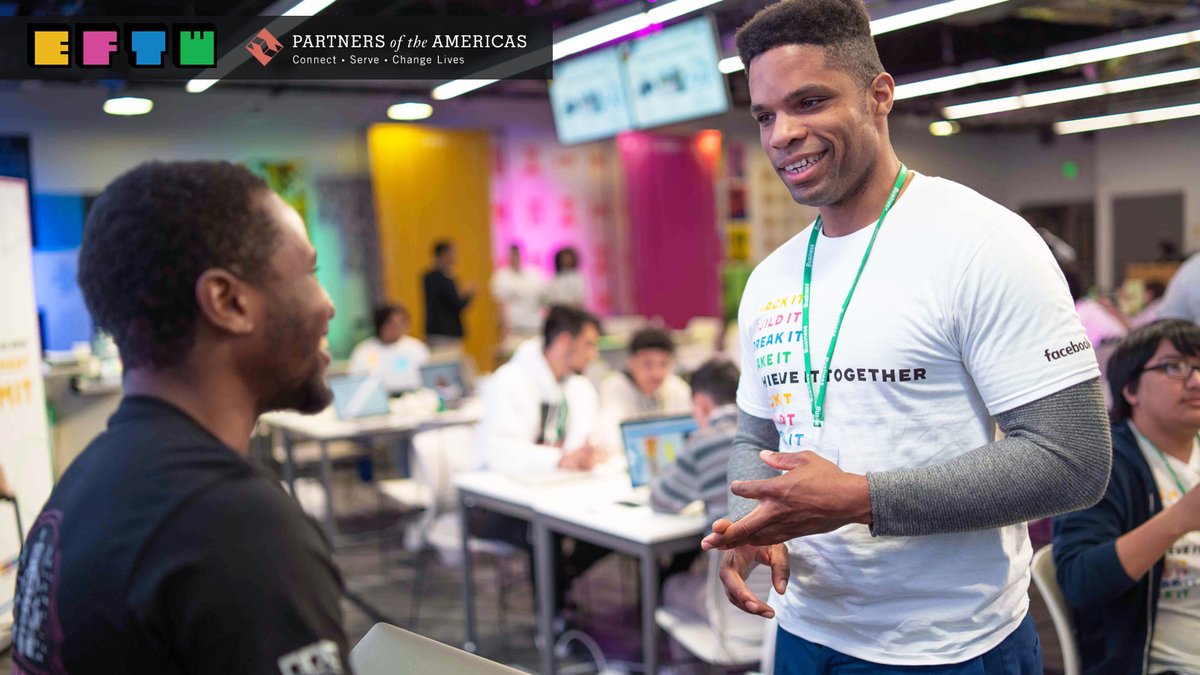 PartnersAmerica's tweet photo. Sign up today to facilitate Meta’s #EngineerfortheWeek with youth in your network! Learn more here: https://t.co/3Lsmotcyi9 https://t.co/wd1Q42MVWC