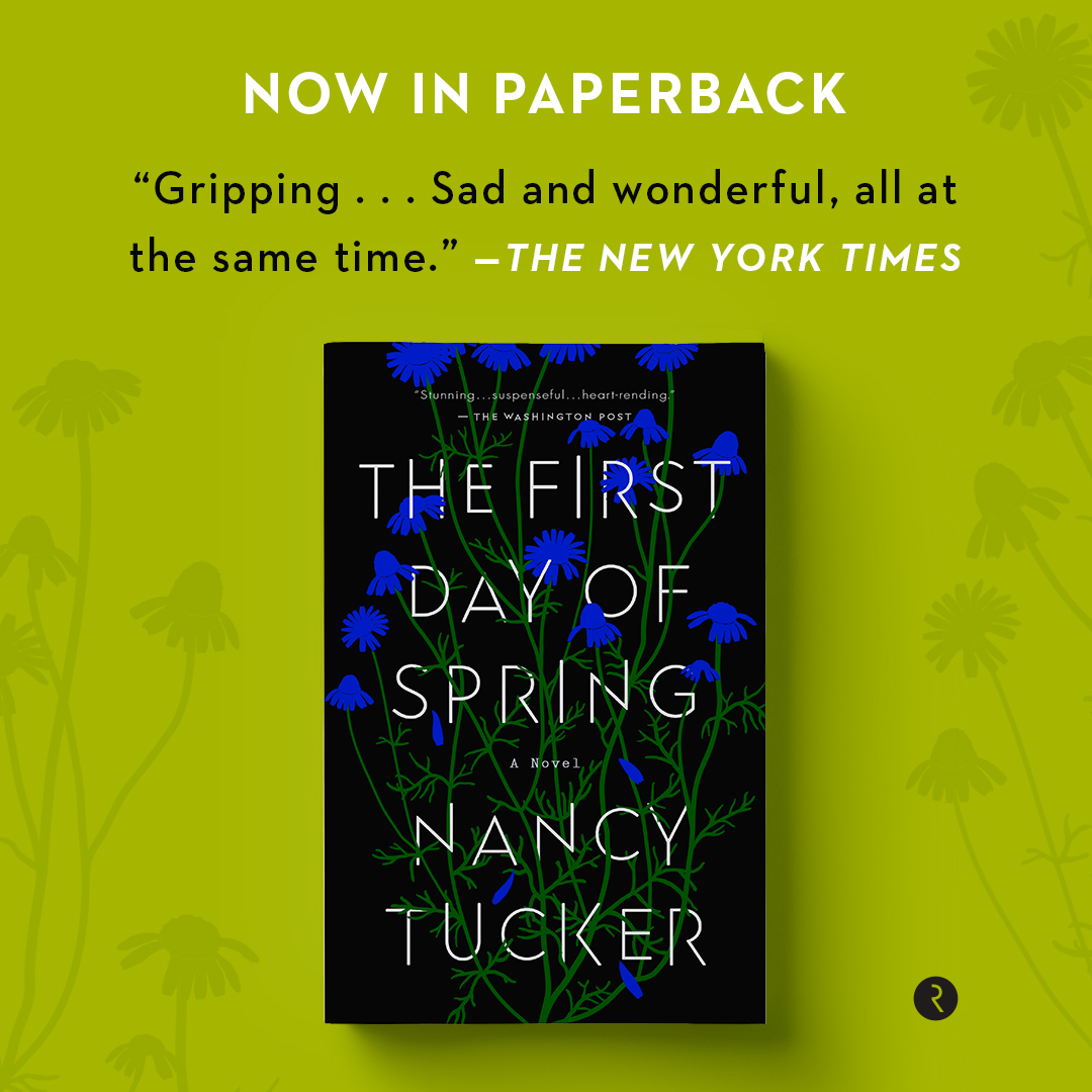 🌼🖤 THE FIRST DAY OF SPRING 🖤🌼 by <a href="/NancyCNTucker/">Nancy Tucker</a> is now in paperback! Take a journey from sympathy to humor to horror to heartbreak and back again in the book <a href="/washingtonpost/">The Washington Post</a> calls “Suspenseful? You bet. Heart-rending? From beginning to end.” Start now: bit.ly/3Mqcw7R