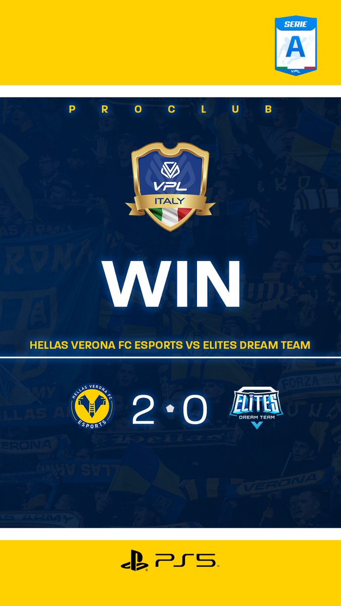 EKO eSports ProClub ยฉ๏ธ (@ekoproclub) on Twitter photo ๐ก๐ต| FULL TIME
๐ <a href="/VPLItaly/">VPL Italy ๐ฎ๐น</a> I Serie A
๐ @CSKALC_ ๐ฎ๐น
โ
2-0
@IT4_Insigne โฝ๏ธ๐
<a href="/Dany10x/">oP Dany</a> ๐โฝ
๐ <a href="/VPLItaly/">VPL Italy ๐ฎ๐น</a> I Serie A
๐ <a href="/FC_DreamTeam_/">FC DreamTeam</a> ๐ฎ๐น
โ
2-0
<a href="/XGr90x/">XSTAMPGRX</a> โฝ
@IT4_Insigne โฝ
<a href="/theAlmighty_24/">Andrea</a> ๐
Serata fantastica, avanti cosรฌ!
#DaiVerona #HVFC #HVeS ๐ก๐ต| FULL TIME
๐ <a href="/VPLItaly/">VPL Italy ๐ฎ๐น</a> I Serie A
๐ @CSKALC_ ๐ฎ๐น
โ
2-0
@IT4_Insigne โฝ๏ธ๐
<a href="/Dany10x/">oP Dany</a> ๐โฝ
๐ <a href="/VPLItaly/">VPL Italy ๐ฎ๐น</a> I Serie A
๐ <a href="/FC_DreamTeam_/">FC DreamTeam</a> ๐ฎ๐น
โ
2-0
<a href="/XGr90x/">XSTAMPGRX</a> โฝ
@IT4_Insigne โฝ
<a href="/theAlmighty_24/">Andrea</a> ๐
Serata fantastica, avanti cosรฌ!
#DaiVerona #HVFC #HVeS