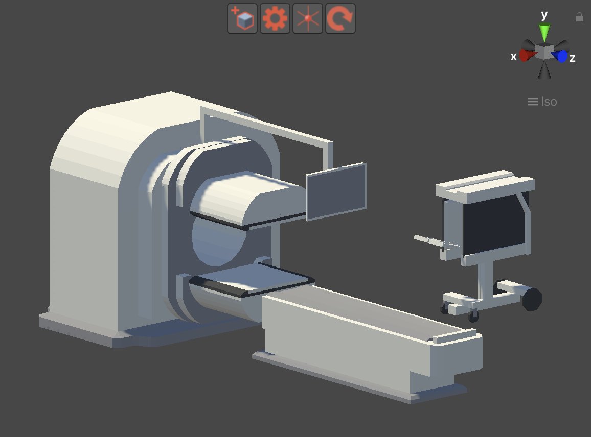 takupon_papa's tweet image. Low Poly SPECT/CTの完成!!
SPECT/CT and Collimator Exchanging Cart
#Unity 
#UModeler