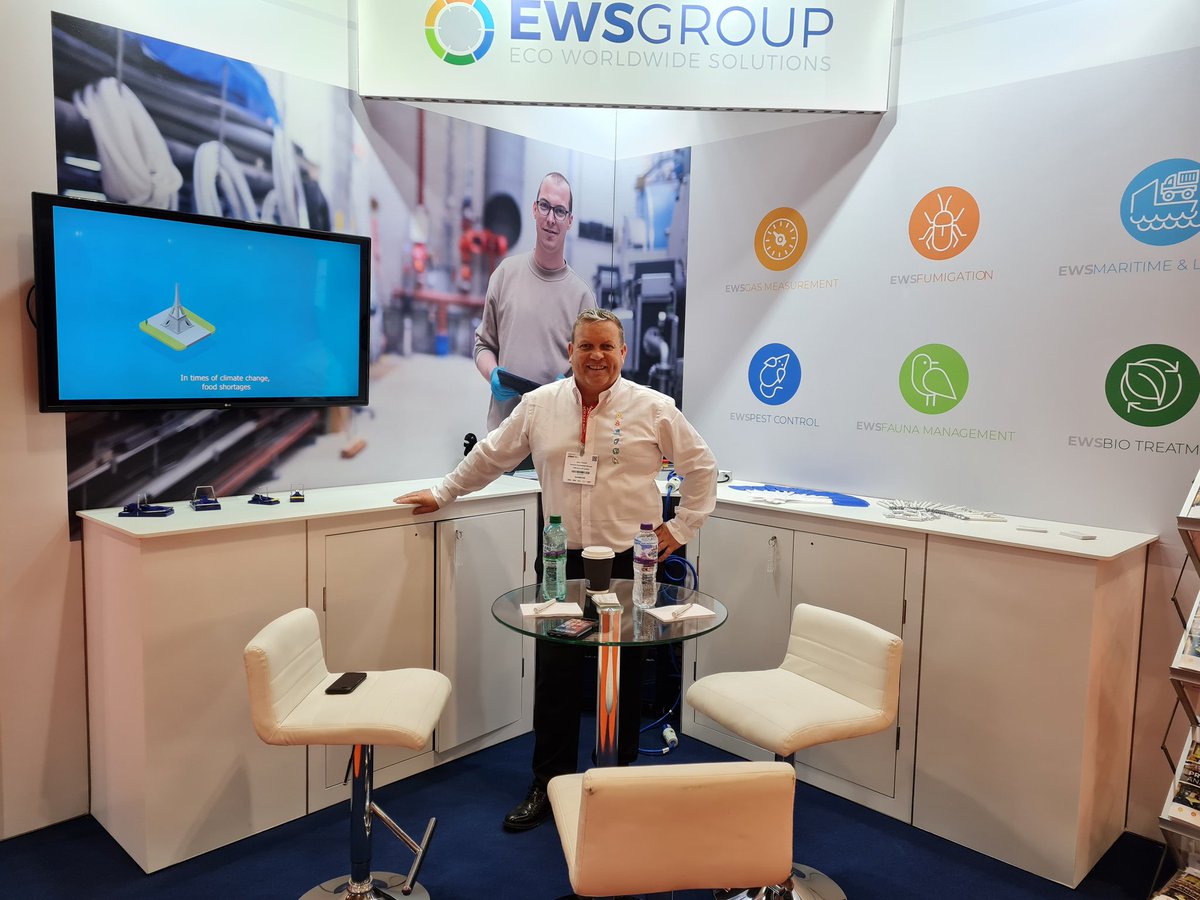 EWS_PestControl's tweet image. A great first day at London Excel facilities show. Come and visit our stand between 10am to 5pm Wednesday and Thursday to discuss how we can help you with pest and bird management solutions.
