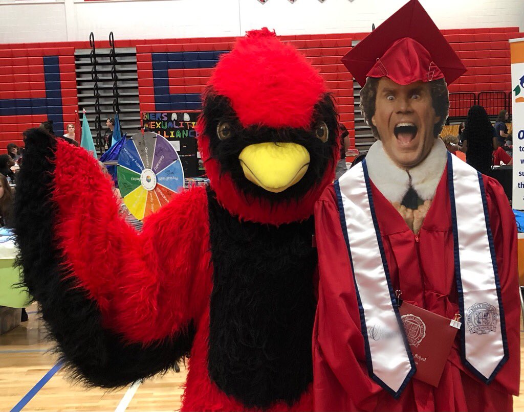 Step-up day @ SMHS! So long, farewell Seniors…. Hello incoming freshman 👋 <a href="/SMHS_Official/">House of CARDS ♣️♥️</a>