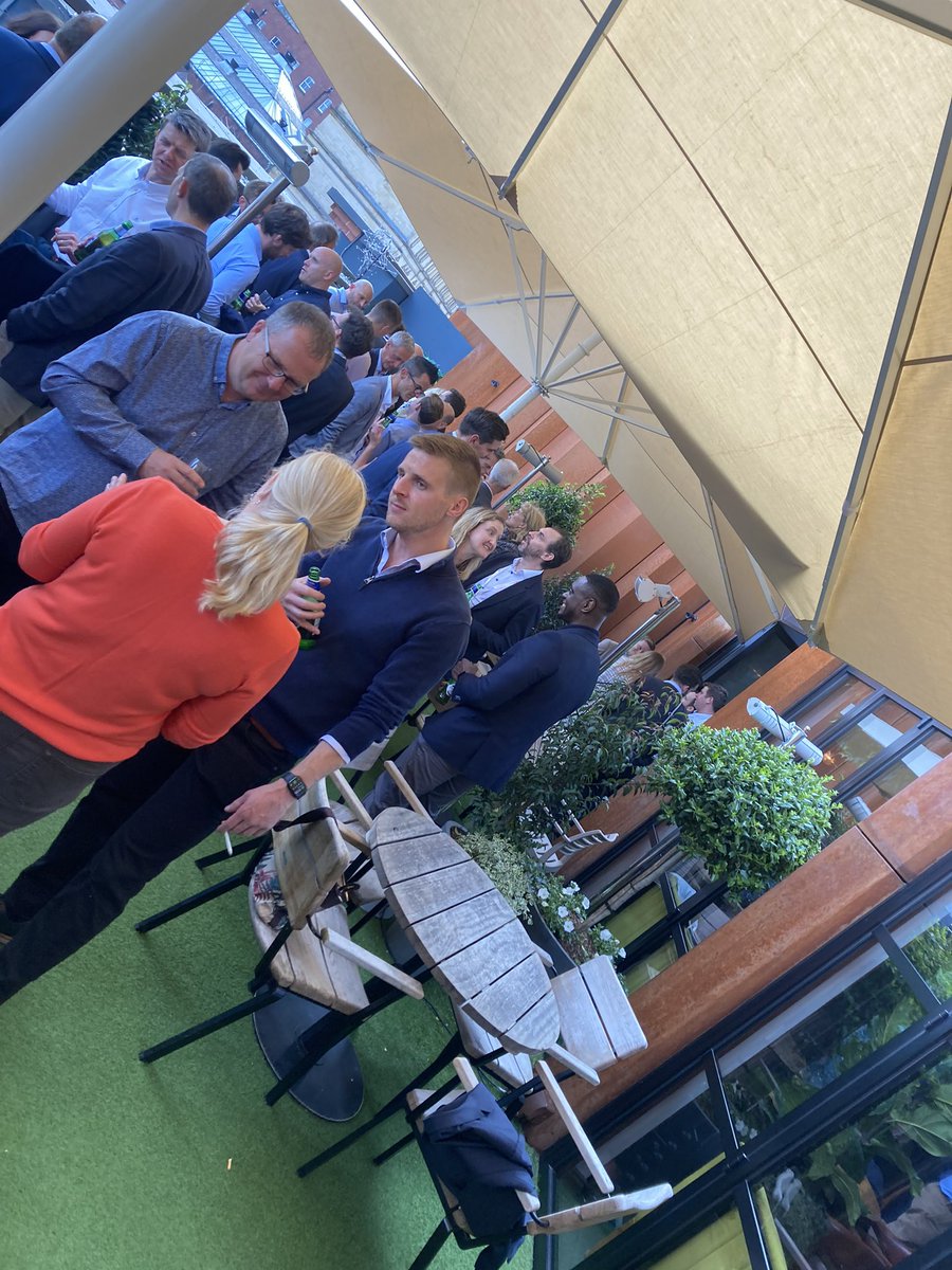 #APonTour @nickyhughes11 and @amyh1990 are in #Leeds today for #UKREiiF Thanks to @AYNorthViews @AYUKViews for a great drinks event this evening