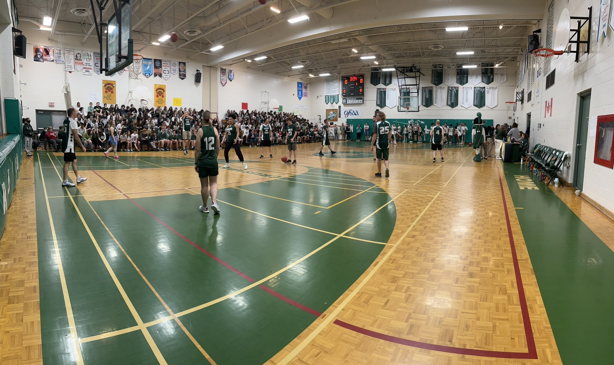 Nicholson CC on Twitter "All ready for the Staff vs Student Basketball