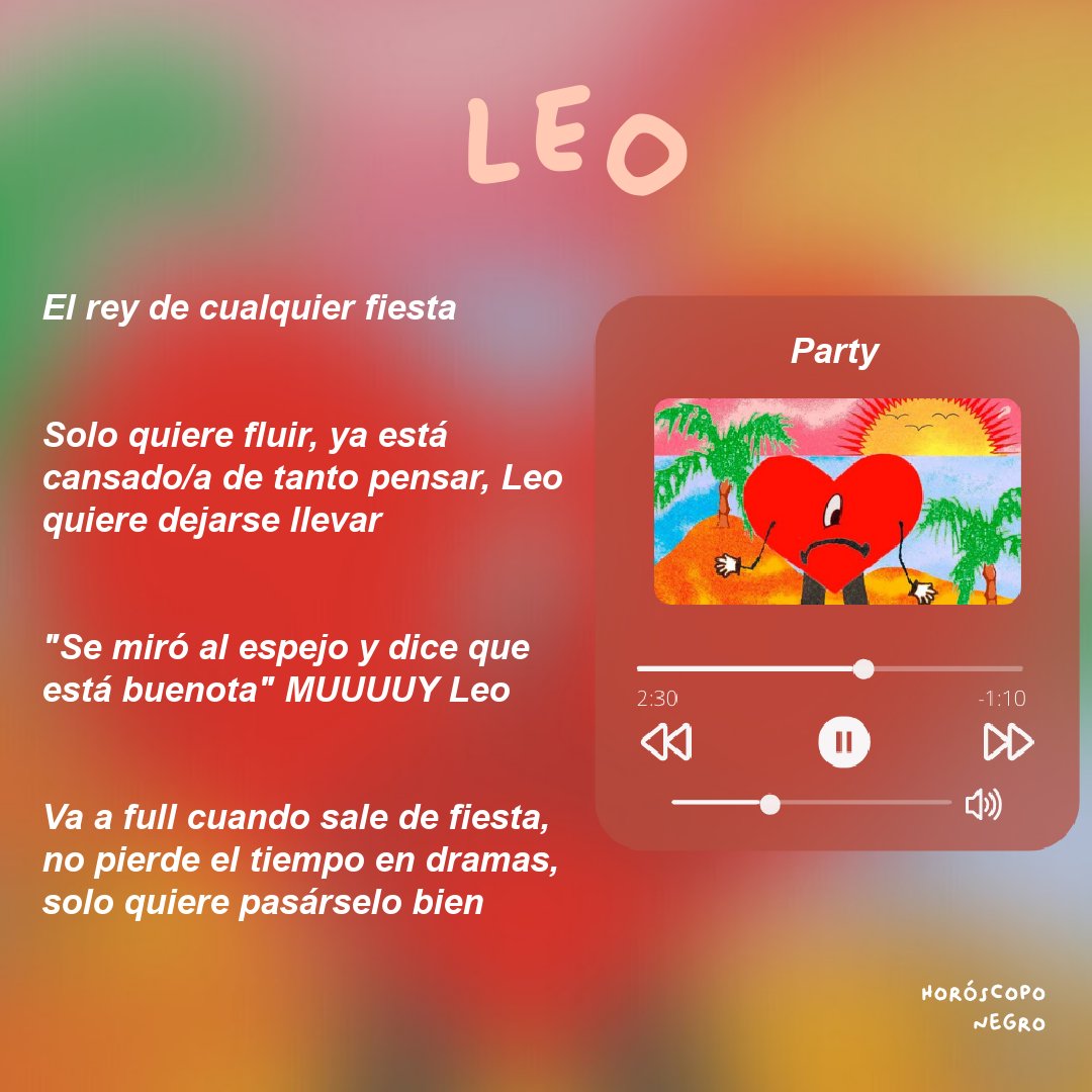 horoscoponegro's tweet photo. ¿Qué canción de 'Un verano sin ti' de @sanbenito eres según tu signo? ☀️🍹🔮

Parte 2 https://t.co/XrXPJjyoLT