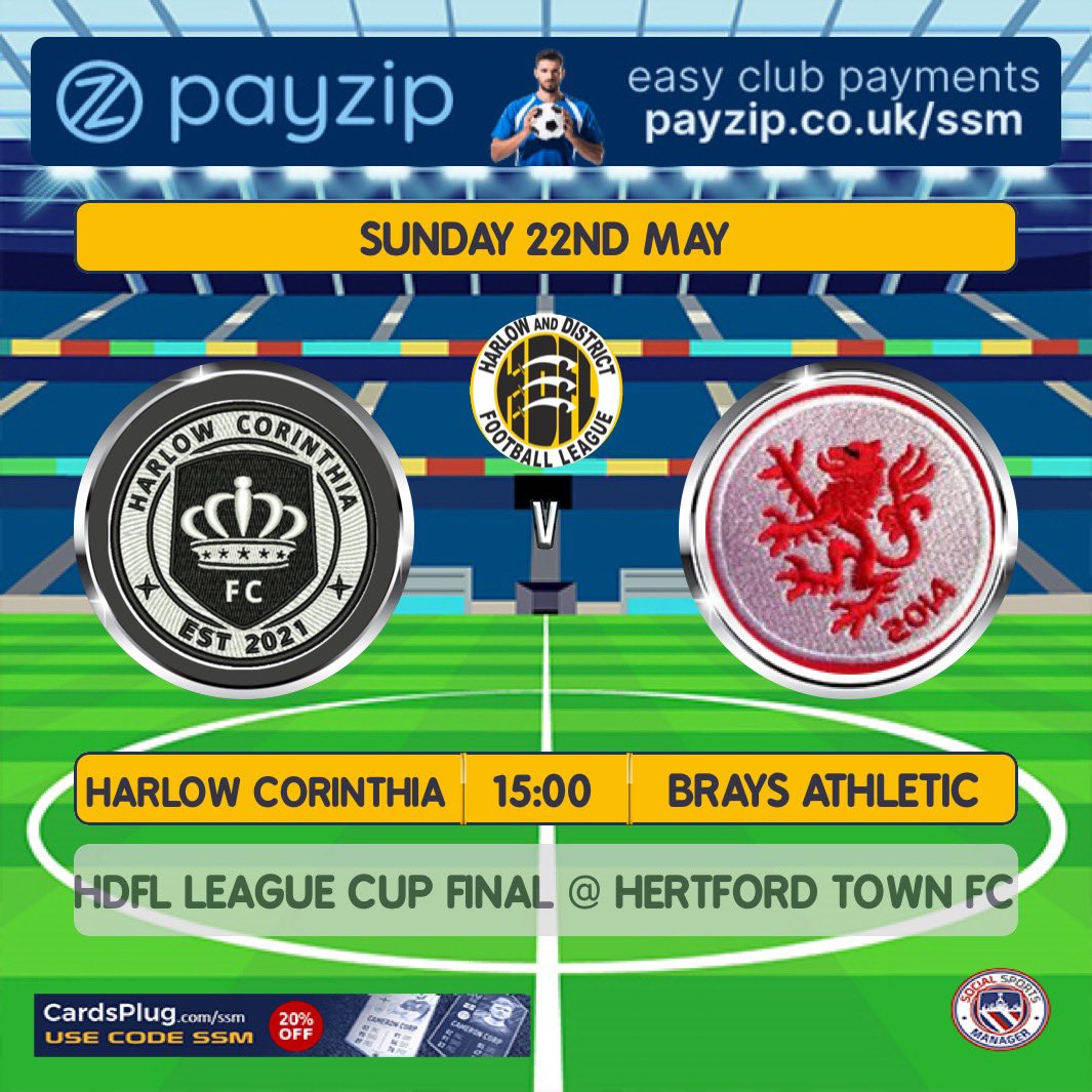 This Sunday HDFL league cup final come to support us if you can. UTFC 🤍🖤