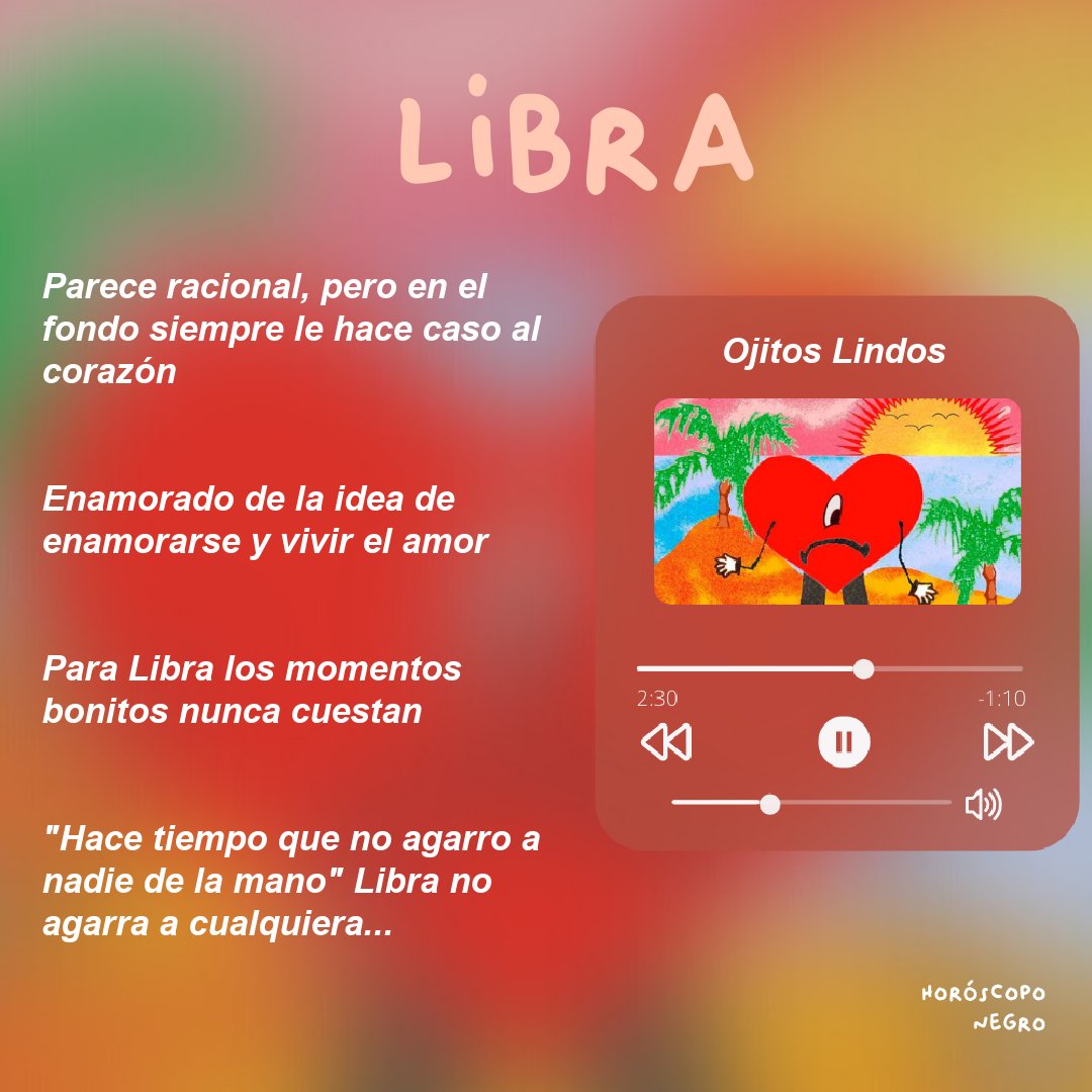 horoscoponegro's tweet photo. ¿Qué canción de 'Un verano sin ti' de @sanbenito eres según tu signo? ☀️🍹🔮

Parte 2 https://t.co/XrXPJjyoLT