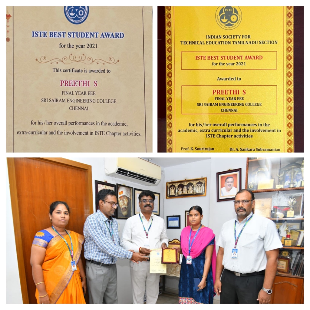 OfSsec's tweet photo. PROUD MOMENT!!!ISTE BEST STUDENT AWARD!!!
"The talent of success is nothing more than doing what you can do well, and doing well whatever you do…” dear @PREETHI S of IV A mentor @dasarpavis ...It really warms our hearts to see you succeed like this. Congratulations! !! https://t.co/v5tQBrwffI