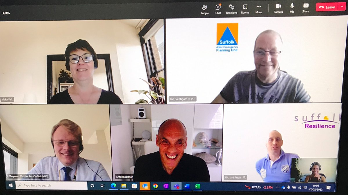 SuffolkPrepared's tweet photo. During #BusinessContinuityAwarenessWeek the Suffolk Resilience Forum held our Business Continuity meeting (good planning!)
Everyone is encouraged to think about BC this week, for more information check out the @TheBCEye website for more information https://t.co/BJDKOjHYPh https://t.co/3vytL3JRAV
