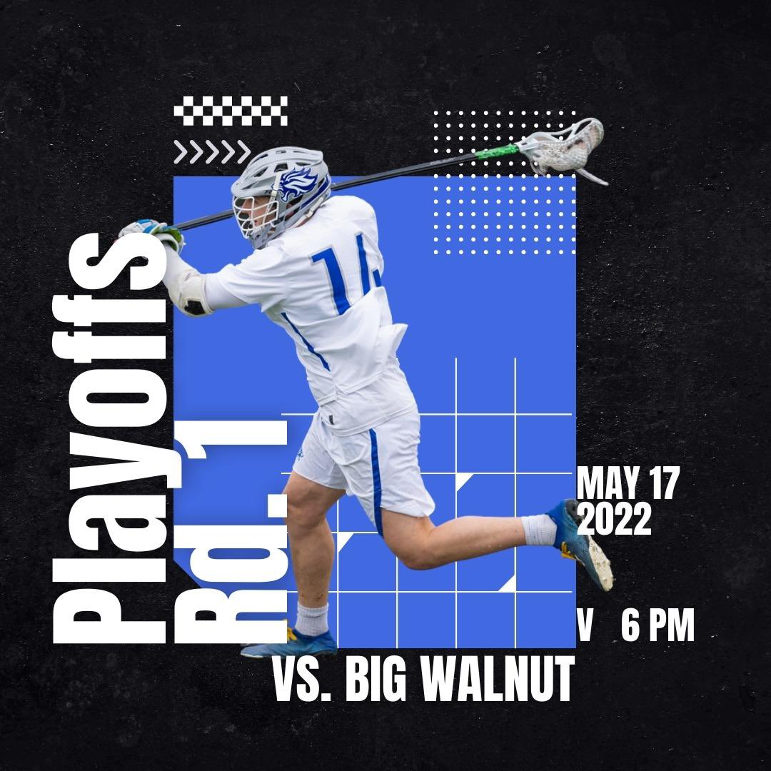 🚨PLAYOFFS🚨

📅 Tuesday, May 17
🆚 Big Walnut HS
📍 Bexley HS
⏰ 6 PM - Varsity
📽 youtube.com/channel/UC5cm4…
