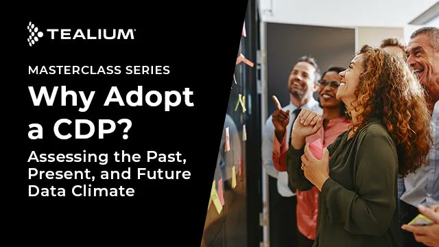 FuturaJoaquin's tweet photo. Why Adopt a #CDP? Assessing the Past, Present, and Future Data Climate. #Brands across various industries are using this powerful tool to drive #digitaltransformation, #personalization, #dataprivacy, #compliance and more https://t.co/1mKTiLNLqb
#customerdataplatform #CX #telium https://t.co/4tSzN7XJLy