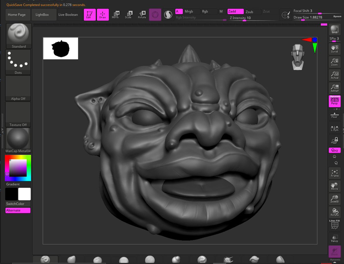 stanishewskaya's tweet photo. Export to SP 💜
#zbrush #Substance3DModeler #substancepainter #3D #sculpting #3dmodeling #boglin #uggly #toys @Boglin_Owners #ArtistOnTwitter #artist https://t.co/Sy199hVnUO