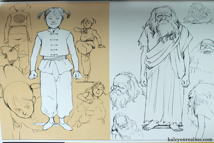And here's Otomo's character design of Tao from the Genma Wars art book - https://t.co/jFy4V7OiTG 