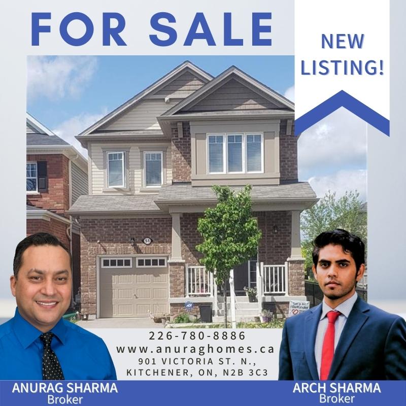 Arch_AHTeam's tweet image. JUST LISTED!!! This Spectacular, 2018 Mattamy built 3 Bedroom/ 3 Bath Home is Situated In One Of The Most Desirable Neighborhoods Of Doon South and is calling your name! 

Contact for more details @ (226)-887-8428

#home4sale #forsale  #dreamhome #anuraghomes