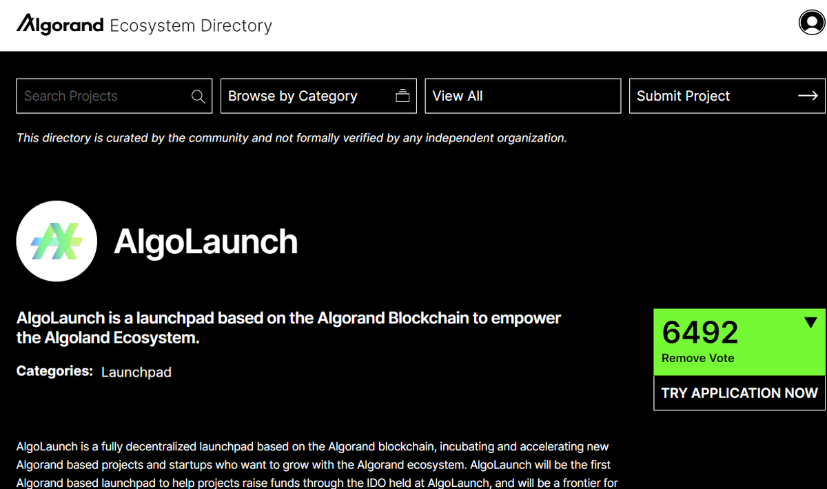 ruddibell's tweet photo. @Algolaunch @Algorand excellent, this is a promising project.

#algofam #giveaway #ido #launchpad @Algorand https://t.co/OJ7nNtvunh