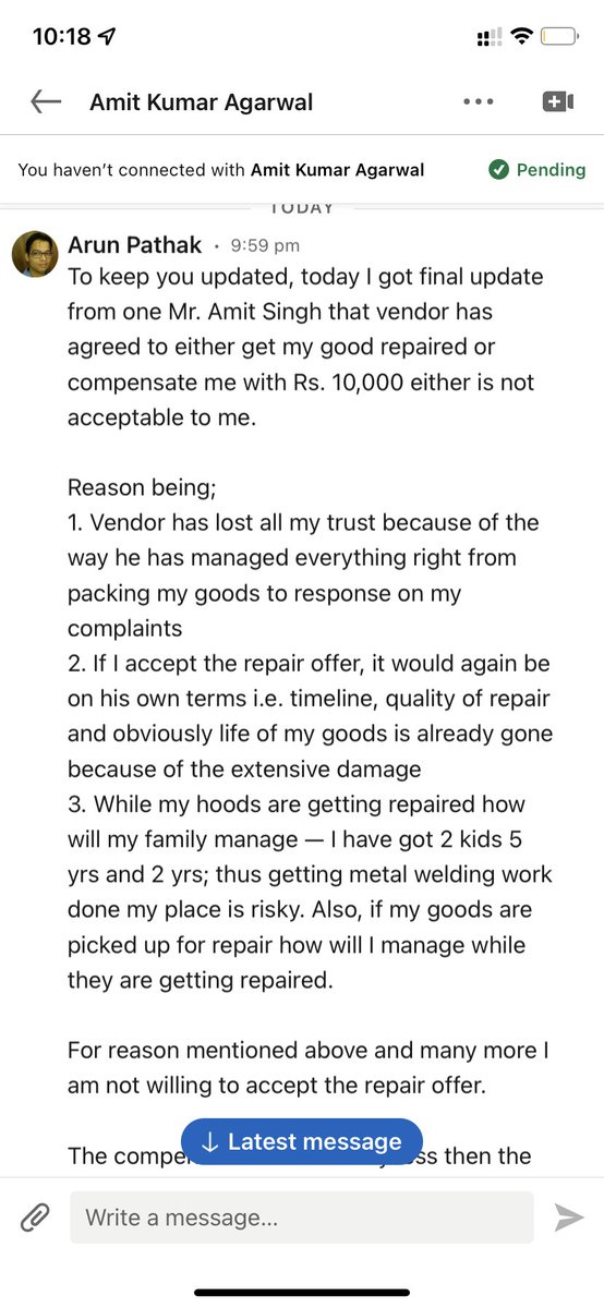Arun Pathak tweet media