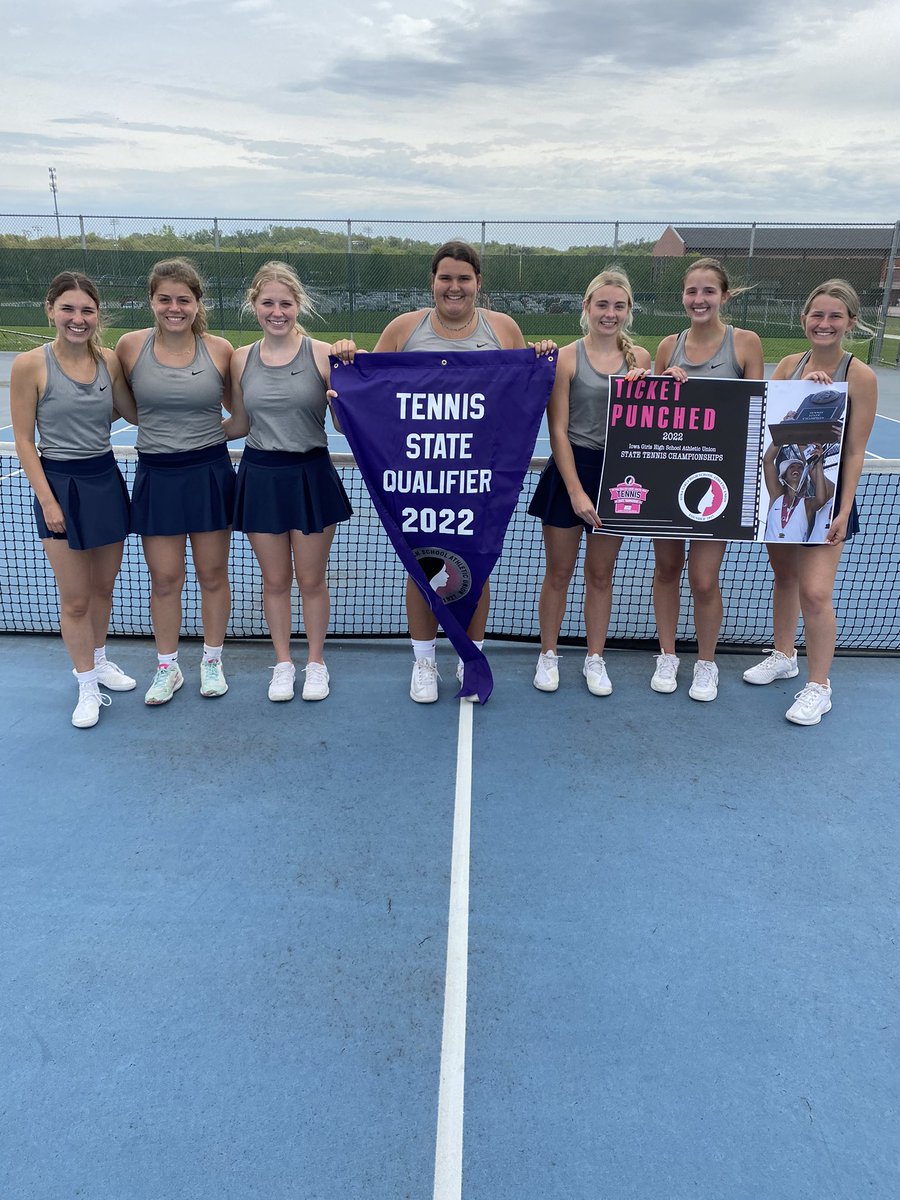 CRXavierTennis's tweet photo. ON TO STATE!! Let‘a Go Saints! https://t.co/VeU5MrdtWO