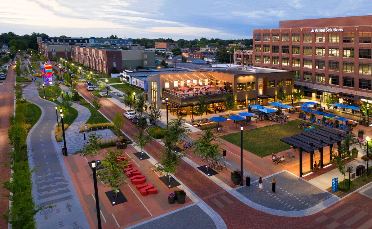 Monon Boulevard &amp; Midtown has been selected as a finalist for the #ULI 2022 Award of Excellence competition. A bold example of strategic #investment  in visionary #publicspace as a catalyst for #economicdevelopment, celebration, artistic expression, and #environmental  wellbeing