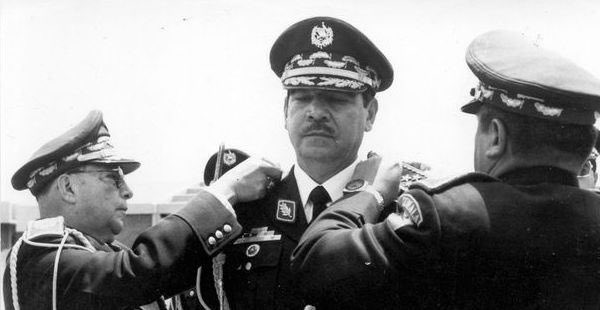 (25/29) Infamous Guatemalan graduates include former dictator General Romeo Lucas García, who was responsible for 5,000 political murders and as many as 25,000 civilian deaths.