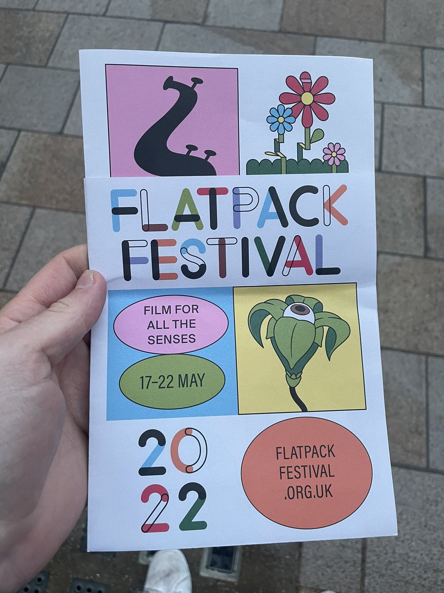 Quick sojourn to Brum for <a href="/flatpack/">Flatpack Festival</a> and the inimitable <a href="/joelycett/">Joe Lycett</a> and @shaunwkeaveny chatting film. It’s basically indescribable so I won’t try. As it should be. ❤️