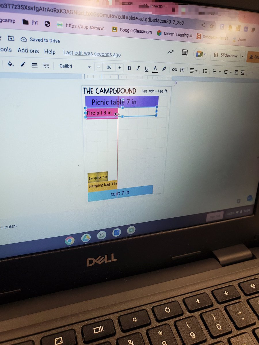 MrsPartridge2nd's tweet photo. Today we measured our camp equipment and used knowlesge of area to plan our campgrounds! https://t.co/4uDMh1OUBa