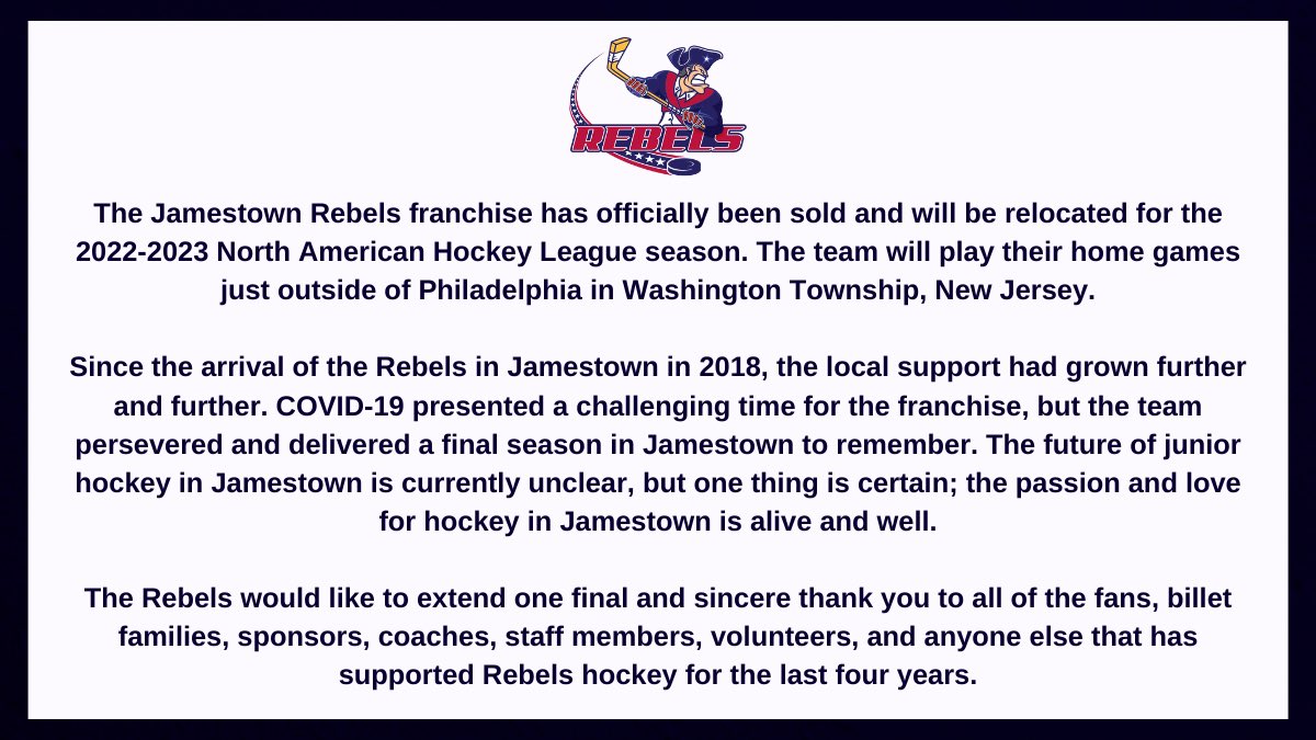 Jamestown Rebels tweet media