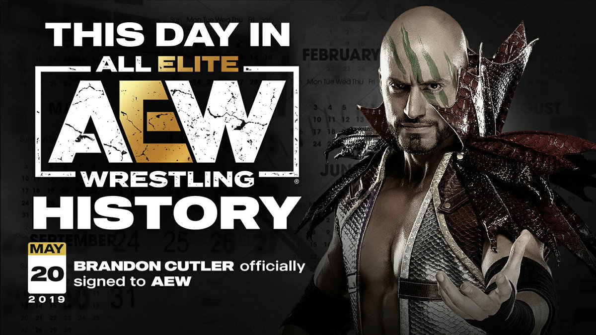 All Elite Wrestling (@AEW) on Twitter photo 2022-05-20 13:15:00 On this day in #AEW History, @BranCutler officially signed to #AEW On this day in #AEW History, @BranCutler officially signed to #AEW
