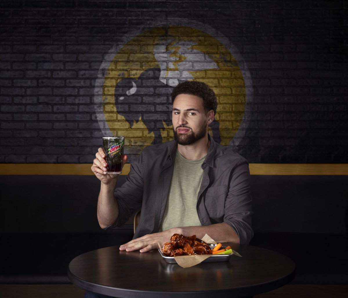 klay thompson (@klaythompson) on Twitter photo It lives up to the hype. MTN DEW LEGEND is here and only at <a href="/BWWings/">Buffalo Wild Wings</a> @mountaindew It lives up to the hype. MTN DEW LEGEND is here and only at <a href="/BWWings/">Buffalo Wild Wings</a> @mountaindew