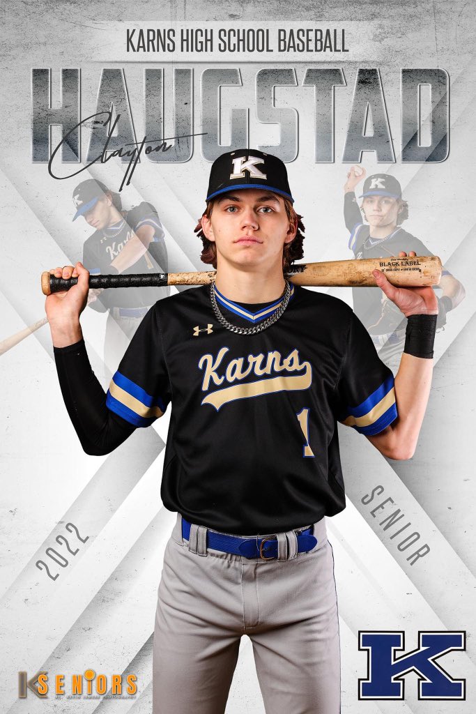 Congratulations to <a href="/ClaytonHaugstad/">Clayton Haugstad</a> for being named to the All-District Team. Clayton hit .355 in district play along with 6 SB.