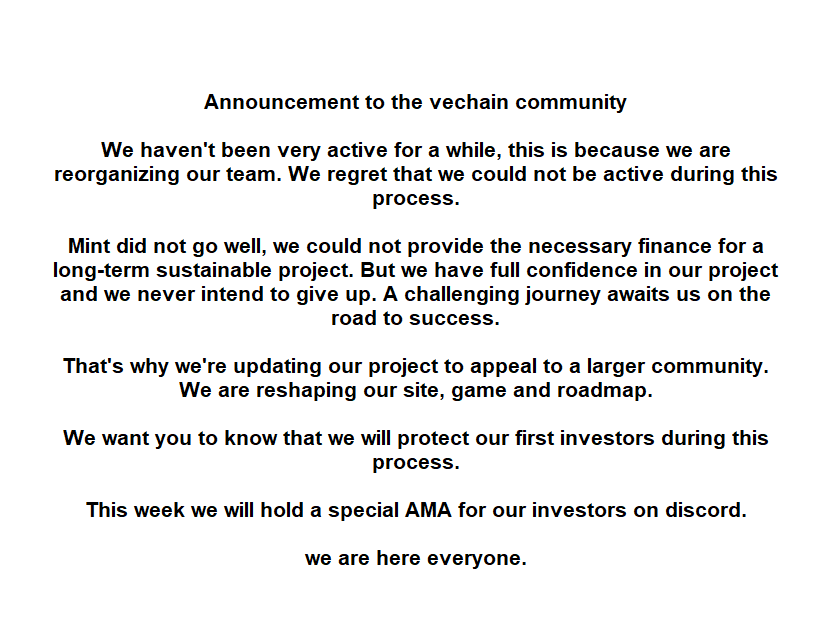 Vananessiea ⓥ | P2E GAME | VeChain NFTs tweet media