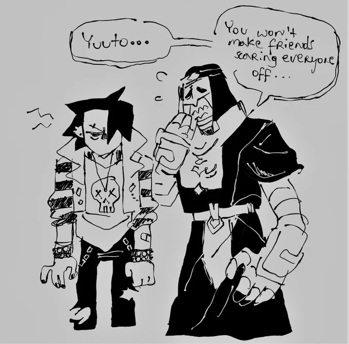 deneb and his emo grandson ... #kamenriderdeno 