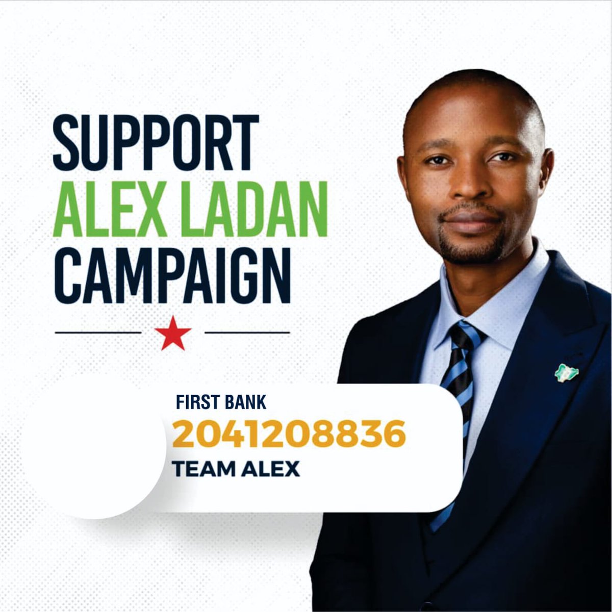 alexladan's tweet photo. There's power in numbers and there's power in unity - Martin Luther King Jr.

Together, we can build a Plateau State for the people. I invite you  to be a part of this mission, every donation you make bring us closer to achieving our dreams.

2041208836 | First Bank | Team Alex https://t.co/vXIU4l0woW