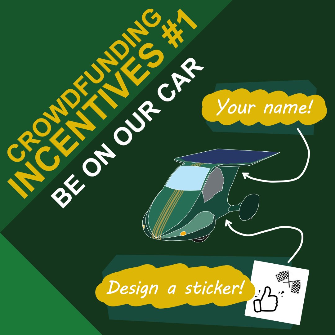 Have you heard about the amazing rewards in our #crowdfunding campaign? crowdfunder.co.uk/p/uni-of-notti… 

This week's #spotlight: make your mark on Nottingham's first solar car! 

Support and share 💚

#weareuon #solar #solarchallenge #electricvehicles #renewables #crowdfunder