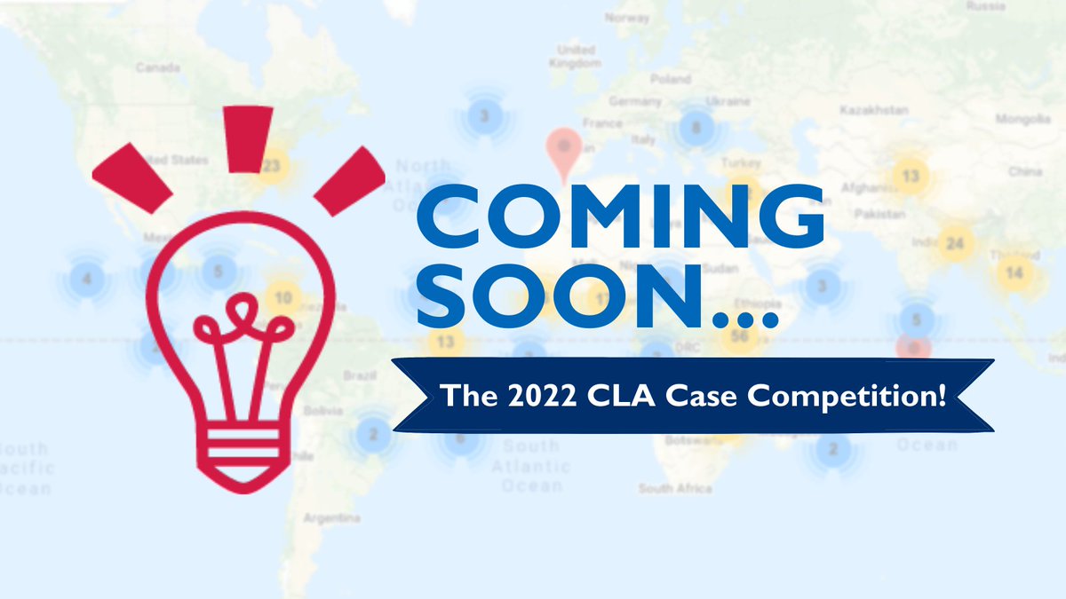 USAIDLearning's tweet photo. The 2022 #CLACaseComp opening date is less than one week away - start preparing your case now! The competition will close upon receipt of 80 submissions. We can't wait to hear from you all! #CLA4Dev https://t.co/07fljycmSW