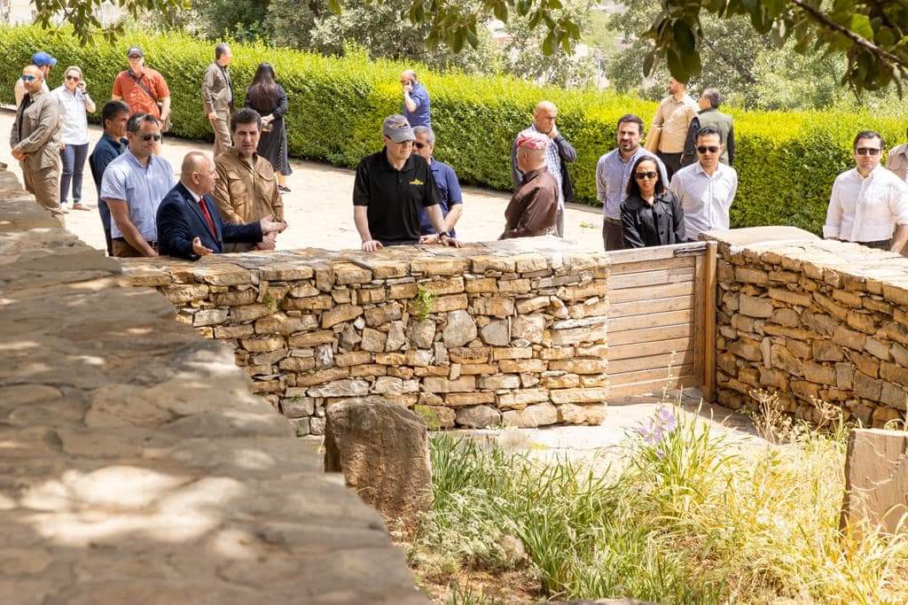 ademirhan's tweet photo. #US #Ambassador in #Baghdad Matthew #Tueller and US #ConsulGeneral Robert #Palladino visited #President of #Kurdistan #Nechirvan #Barzani in #Barzan today for the #Ambassador farewell. I am honored to be present during part of this visit https://t.co/maZuswN7i5