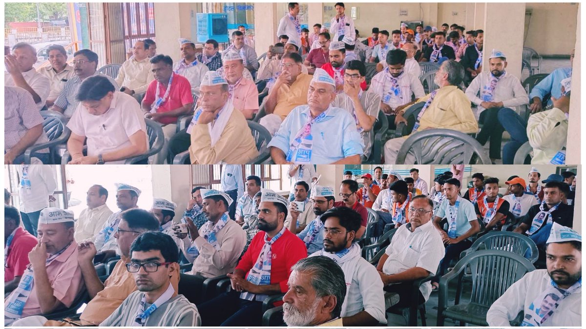 AAPRajasthan's tweet photo. जयपुर की विद्याधर नगर विधानसभा क्षेत्र में @AAPRajasthan का कार्यकर्ता शामिल हुआ। 

इसी दौरान प्रदेश संगठन मंत्री @DushyantAAP झी, महावीर चक्र विजेता एवं कारगिल हीरो दिगेंद्र कुमार, पूर्व न्यायाधीश PS तोमर जी मौजूद रहे। https://t.co/8p3IXgnRwG